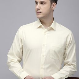 Van Heusen Men Slim Fit Opaque Cotton Formal Shirt-image-57