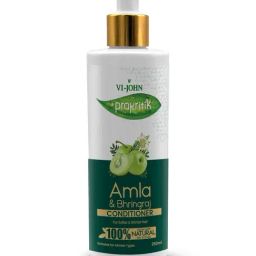VI-JOHN Prakritik Amla & Bhringraj Conditioner Made with 100% Natural Bio Actives - 250 ml-image-27