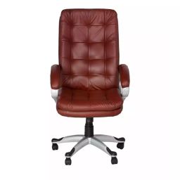 Ergonomica High Back Leatherette Office Revolving Chair/Manager Chair Brown, ER63-image-85
