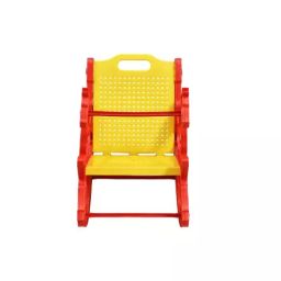 Swagath Plastic Kids Rocking Chair, Red-Yellow-image-17