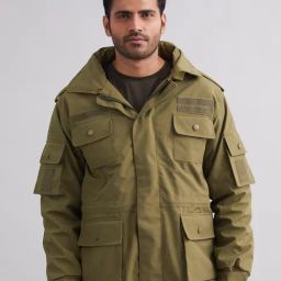 Mountmiller Green Regular Fit Jackets-image-107