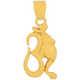 PC Jeweller Om Ganehsa 18k Gold Pendant without Chain for Unisex-image-56