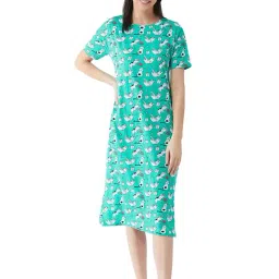 Miss Chase Green Night Dress-image-21