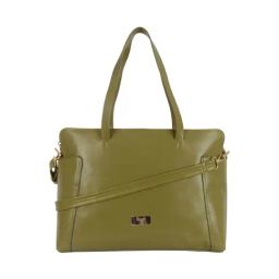 Baggit Green Solid Large Handbag-image-71