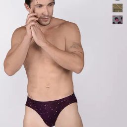 Frenchie Assorted Cotton Skinny Fit Briefs - Pack Of 2-image-25