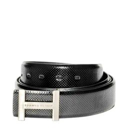 Tommy Hilfiger Yangy Black Casual Leather Waist Belt for Men-picture-25