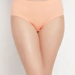 Clovia Peach Cotton Hipster Panty-image-97