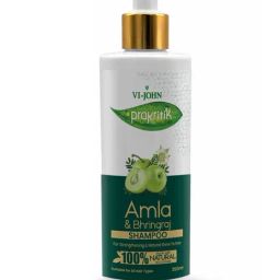 VI-JOHN Prakritik Amla & Bhringraj Shampoo Made with 100% Natural Bio Actives - 250 ml-10