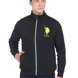 U.S. Polo Assn. Navy Cotton Regular Fit Printed Sweatshirt-picture-20