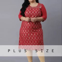 Aurelia Red Embellished Straight Kurta-picture-42