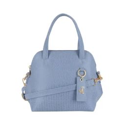 Baggit Purple Textured Small Handbag-image-95