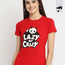 Tromko Women Typography Printed T-shirt-picture-26