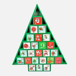 Little Surprise Box Christmas Decor Green Unisex Advent Calendar-image-74
