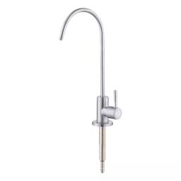 Goeka Ro Water Filter Faucet Tap 15x15x15 cm Silver Polished Chrome Finish Stainless Steel, Ceramic for ‎Kitchen-36