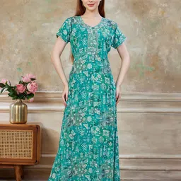 Sand Dune Printed Maxi Nightdress-picture-36