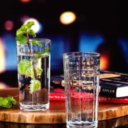 ROXX Transparent Glass Cubik Tumbler Glasses - Set of 6-image-13