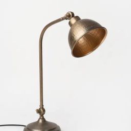 Fabindia Shubh Brown Study Table Lamp without Shade image 3