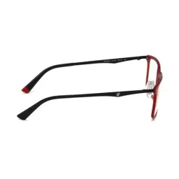 WEB EYEWEAR Red Full Rim Square Frame Designed in Italy image 4