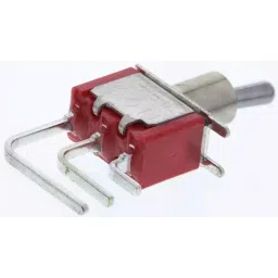 RS PRO Toggle Switch PCB Mount On-(On) SPDT Through Hole Terminal, 7347107P-70
