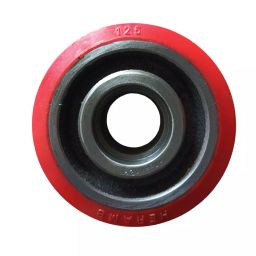Mitra Red 135X60 mm Electric Stacker Castor Wheel Without Bearing for Fully Electric Stacker Castor Wheel, ME19-25