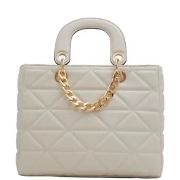 Call It Spring Beige Quilted Handbag-image-44
