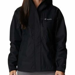 Columbia Black Hooded Casual Jacket-picture-48