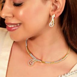 Rubans Gold-Tone Plated Set for Women-picture-2