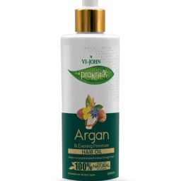 VI-JOHN Prakritik Argan & Evening Primrose Hair Oil Made with 100% Natural Bio Actives - 250 ml-46