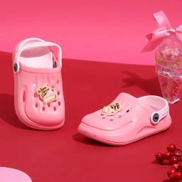 Truffle Collection Boys Pink Clogs-image-4