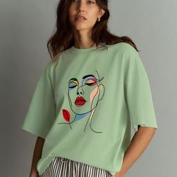 SZN Women Printed T-shirt-picture-22