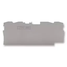 Wago END PLATE, FOR 4 COND TB, GREY, 2004-1491 (Pack of 10 Pcs)-picture-26