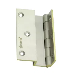 Decorio Locking L Hinge Brass 76.2 x 12.7 x 38.1 mm Size & 12 mm Hinge Thickness, 3100476.053-13