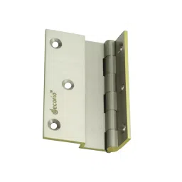 Decorio Locking L Hinge Brass 76.2 x 12.7 x 38.1 mm Size & 6 mm Hinge Thickness, 3100475.053-12