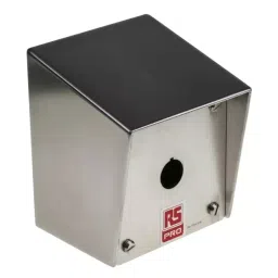 RS PRO Stainless Steel Push Button Enclosure-1 Hole 22 mm Diameter, 1611524-5