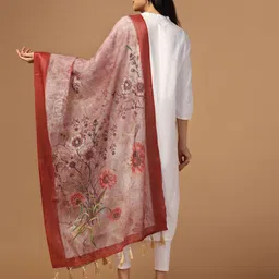 Kaizen TEXO FAB Ethnic Motifs Printed Dupatta image 3