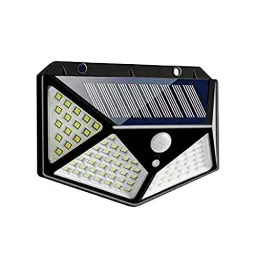 Aarmee Solar 1 W Solar Street Light with Motion Sensor Black, 92-WBE1-JH1R-104
