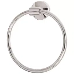 Rocio Silver Brass Regal Towel Ring-picture-44
