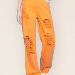 BAESD Women Straight Fit Mildly Distressed Jeans-image-70
