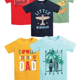 TINIBERRY Kids 5 Printed T-shirt-11
