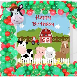 Untumble Barnyard Theme Birthday Decoration Backdrop Arch Kit For Kids - Pack of 62-image-90