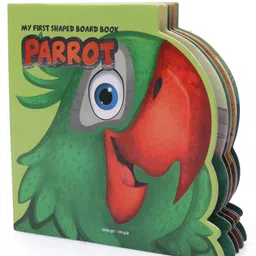 wonder house books My First Shaped Illustrated Parrot Picture Board Book - English-picture-15