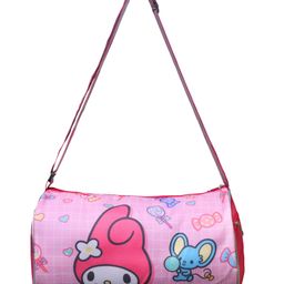 Happile Kids baby print pink Duffle shoulder bag Pink-image-66