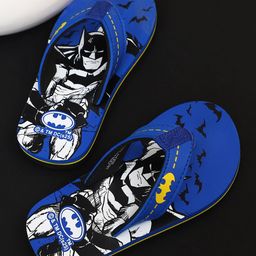 Kidsville DC Comics Featuring Batman Designed Flip Flops - Blue-image-83