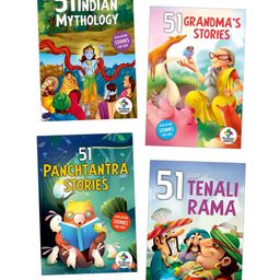 51 Story Books, Grandma's Stories, Indian Mythology, Panchatantra, Tenali Rama, Set of 4 Books - English-76