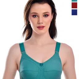 TEENPLUS Pack Of 3 Full Coverage Bra-picture-13