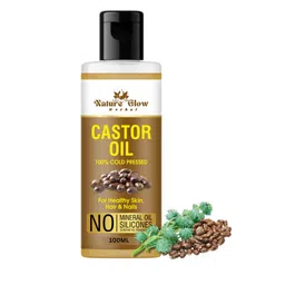 Nature Glow Herbal Castor Hair Oil For Moisturizing -100 ml-11