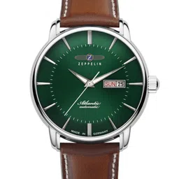 ZEPPELIN Men Dial & Leather Straps Analogue Multi Function Automatic Motion Powered Watch 84664-42