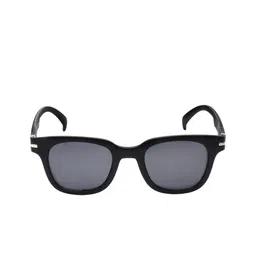 HASHTAG EYEWEAR Unisex Square Sunglasses with Polarised Lens TT Polarized-30005-M.BLK-1804 image 3