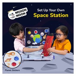 Smartivity Space Explorer (Mission Moon) 5 in 1 Activity kit- Multicolour image 3
