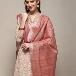 Biba Woven Design Dupatta image 2